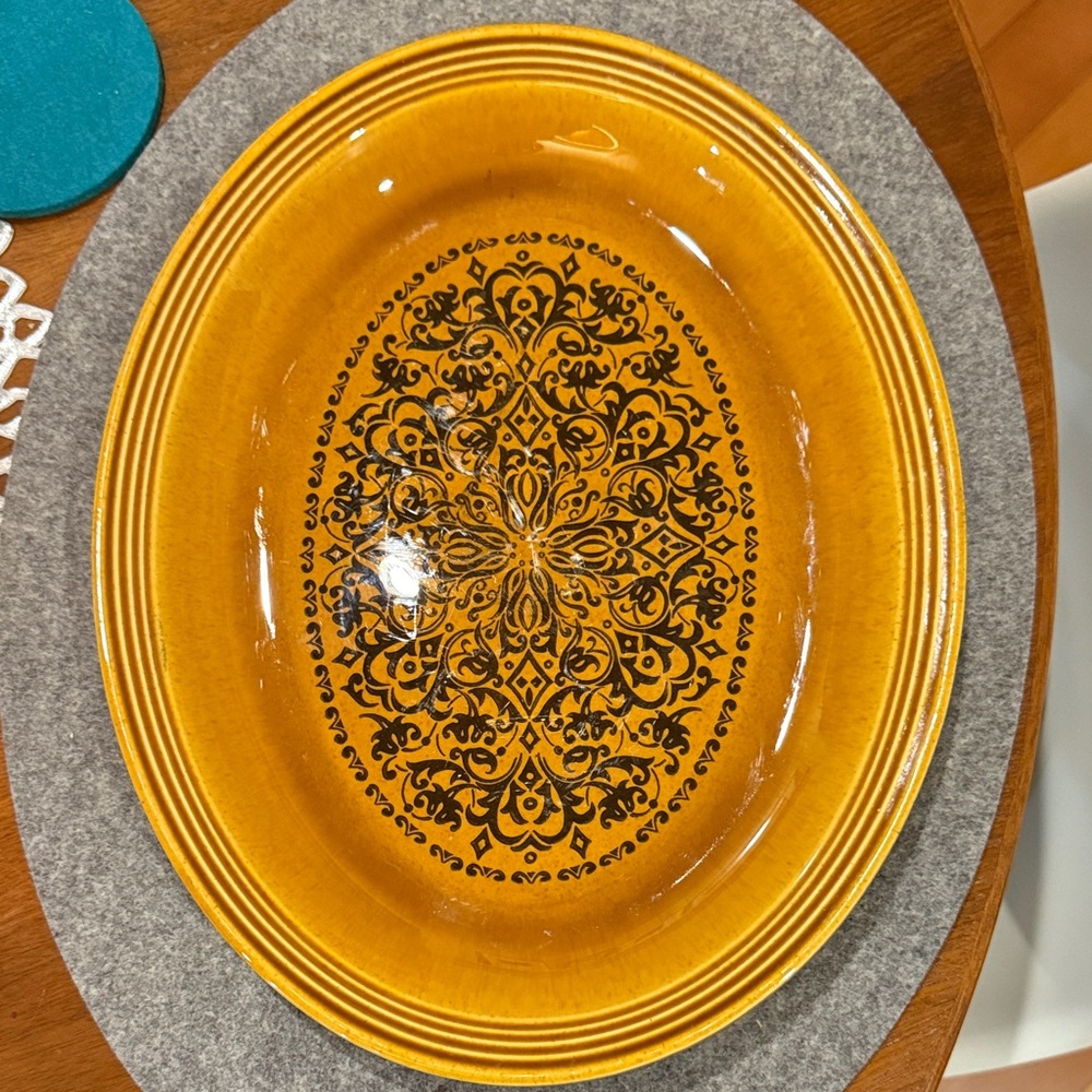 vintage 14” Sheffield Sierra Ironstone oval platter